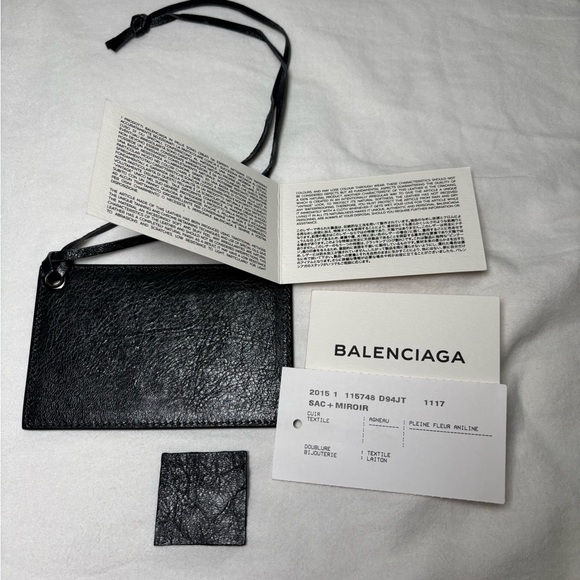 BALENCIAGA The City bag 2way Handbag Leather Gray 115748 Y2K Editors Authentic - Picture 13 of 15